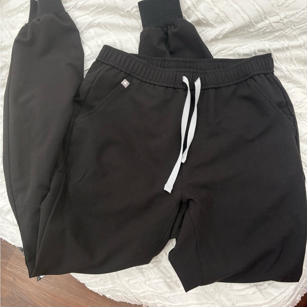 Figs Black Pants